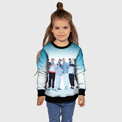Свитшот детский Stray Kids winter, цвет: 3D-черный — фото 2