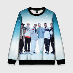Свитшот детский Stray Kids winter, цвет: 3D-черный