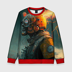 Свитшот детский Атомпанк, цвет: 3D-красный