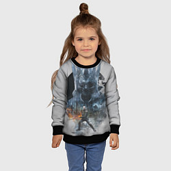 Свитшот детский The Witcher Ciri Hunt, цвет: 3D-черный — фото 2