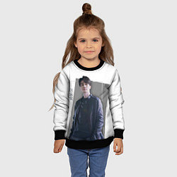 Свитшот детский Актёр Ли Дон Ук, цвет: 3D-черный — фото 2