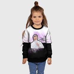 Свитшот детский Намджун и его тень, цвет: 3D-черный — фото 2