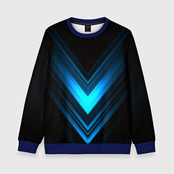 Детский свитшот Neon geometry stripes