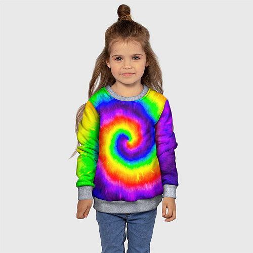 Детский свитшот Тай-дай / 3D-Меланж – фото 4