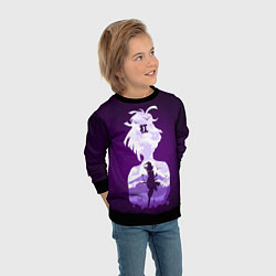 Свитшот детский Юзуриха, цвет: 3D-черный — фото 2