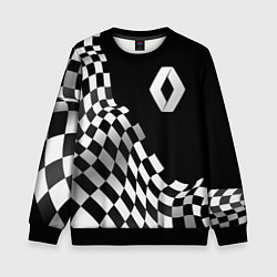 Детский свитшот Renault racing flag