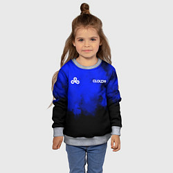 Свитшот детский Форма Cloud9, цвет: 3D-меланж — фото 2