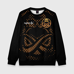 Свитшот детский Форма ENCE, цвет: 3D-черный