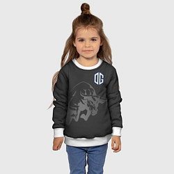 Свитшот детский Форма OG, цвет: 3D-белый — фото 2