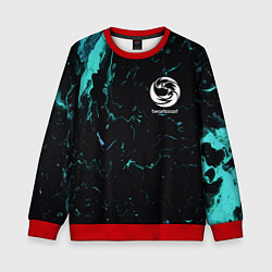 Свитшот детский Beastcoast абстракт, цвет: 3D-красный