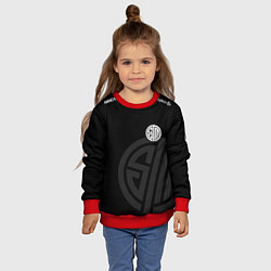 Свитшот детский Форма Team Solo Mid, цвет: 3D-красный — фото 2