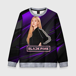 Детский свитшот Rose Blackpink