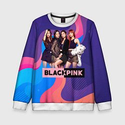 Свитшот детский K-pop Blackpink girls, цвет: 3D-белый