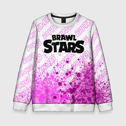 Детский свитшот Brawl Stars pro gaming: символ сверху