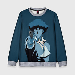 Детский свитшот Spike Spiegel blue