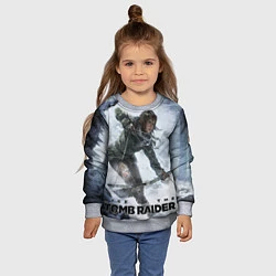 Свитшот детский Lara is hunting, цвет: 3D-меланж — фото 2