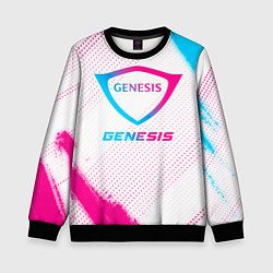 Детский свитшот Genesis neon gradient style