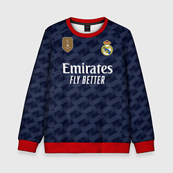 Свитшот детский Беллингем Реал Мадрид форма 2324 гостевая, цвет: 3D-красный