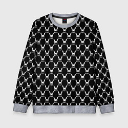 Свитшот детский BAP white pattern, цвет: 3D-меланж