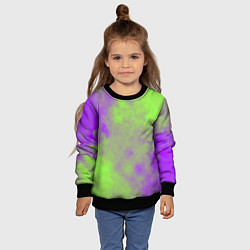 Свитшот детский Октябрьский шум, цвет: 3D-черный — фото 2