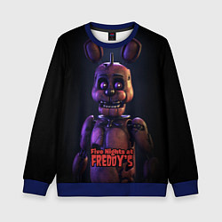 Свитшот детский Five Nights at Freddys Bonnie, цвет: 3D-синий