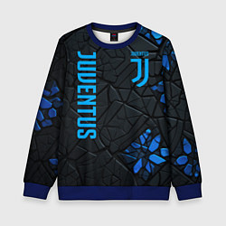 Свитшот детский Juventus logo, цвет: 3D-синий