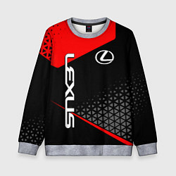 Свитшот детский Lexus - red sportwear, цвет: 3D-меланж