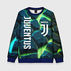 Детский свитшот Juventus green neon