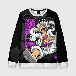 Детский свитшот One piece - Gear 5- purple