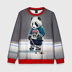 Детский свитшот Panda striker of the Florida Panthers