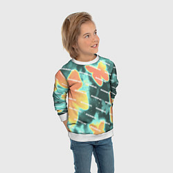 Свитшот детский Big Bang Бабочки, цвет: 3D-белый — фото 2