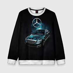 Детский свитшот Mercedes Benz dark style