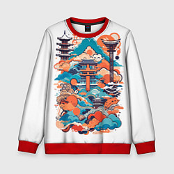 Детский свитшот Ancient japan