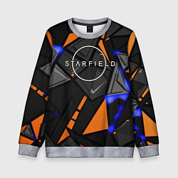 Детский свитшот Starfield logo abstract
