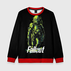 Детский свитшот Fallout green