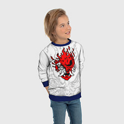 Свитшот детский Samurai - Cyberpunk 2077, цвет: 3D-синий — фото 2