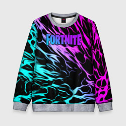 Детский свитшот Fortnite neon uniform