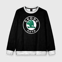 Детский свитшот Skoda auto brend car