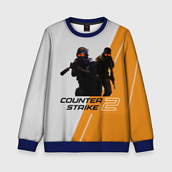Свитшот детский Counter-strike 2 - new era, цвет: 3D-синий