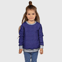 Свитшот детский Фиолетовая текстура волнистый мех, цвет: 3D-меланж — фото 2