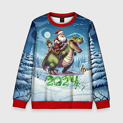 Детский свитшот Сана на драконе