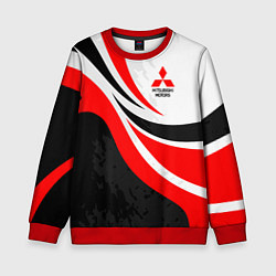 Свитшот детский Evo racer mitsubishi - uniform, цвет: 3D-красный