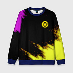 Свитшот детский Borussia Dortmund sport, цвет: 3D-синий