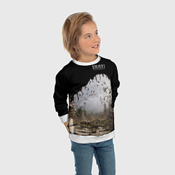 Свитшот детский STALKER 2 выход из тоннеля, цвет: 3D-белый — фото 2