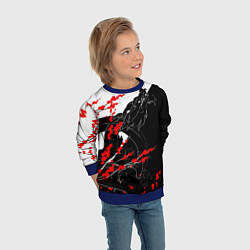Свитшот детский Tokyo Dragon, цвет: 3D-синий — фото 2