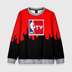 Детский свитшот NBA sport flame