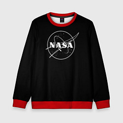 Детский свитшот NASA белое лого