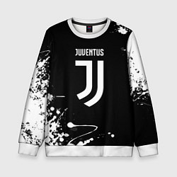 Свитшот детский Juventus краски белые, цвет: 3D-белый