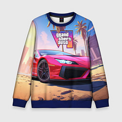 Детский свитшот GTA 6 logo auto style