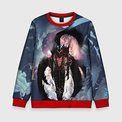 Свитшот детский Solo Leveling - entity, цвет: 3D-красный